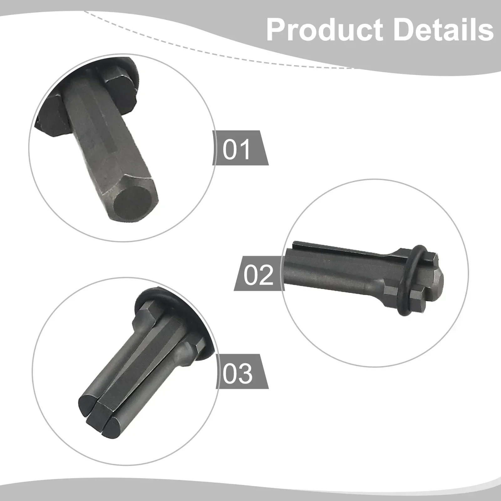 Stone Splitter Heavy Duty Construction For Effective Splitting 5/8 Plug Wedges And Feather Shims Stone Splitting Tool