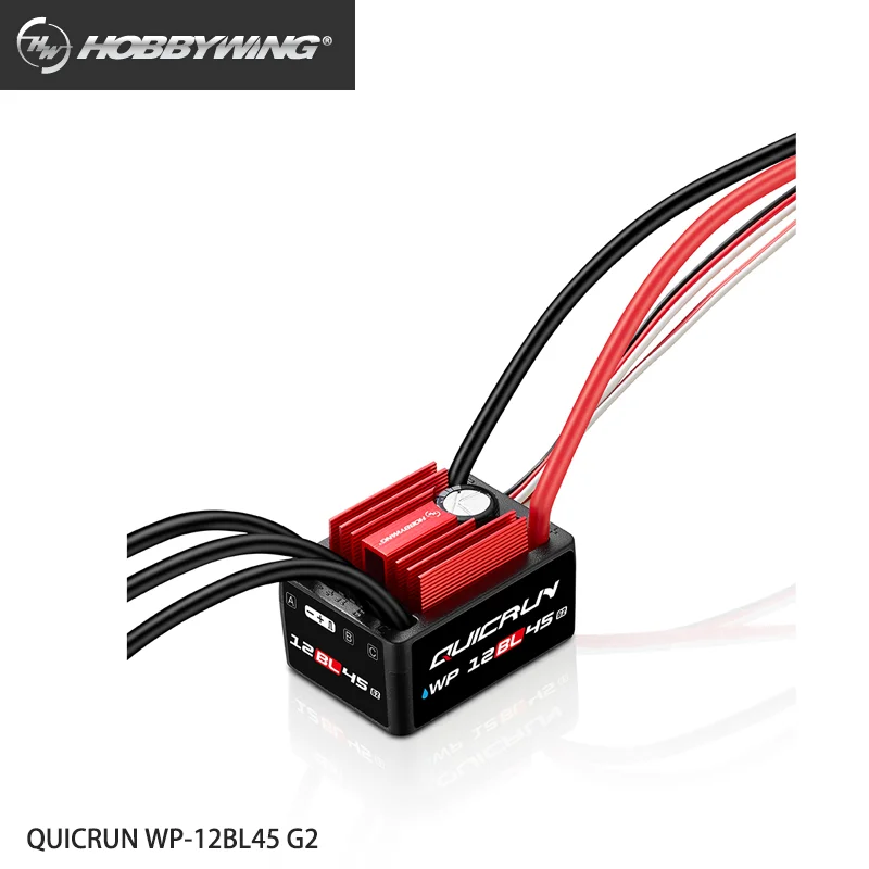 Hobbywing QuicRun WP 12BL45 G2 Combined Motor ESC for 1/12 1/14 2840SL 2850SL RC Car Model Accessories Toys Gifts