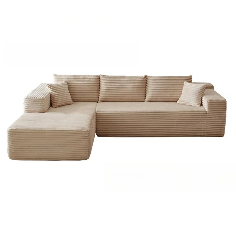 Vacuum compression combination sofa cross-border export household living room module fabric princess Nordic style