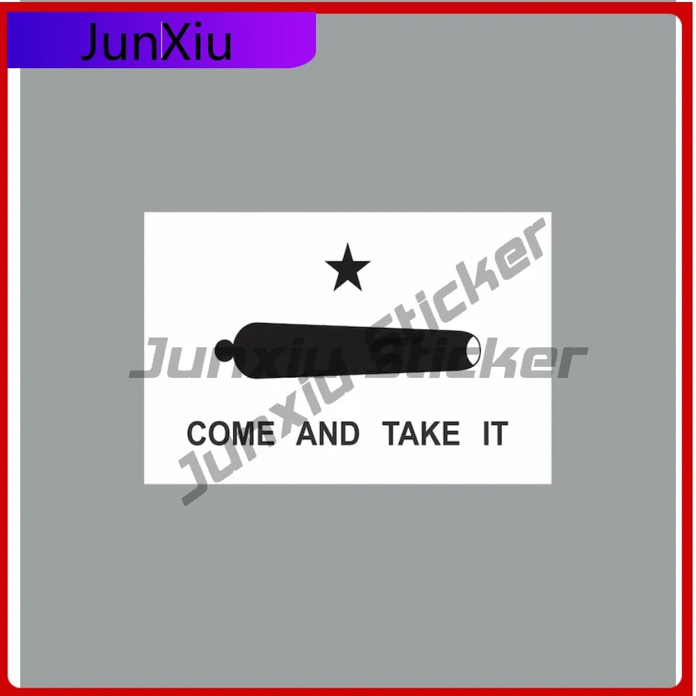 

Texas Come And Take It Flag Waterproof Car Sticker Camper Van Phone Trunk Windshield Stickers And Decals Vintage Camping Brand