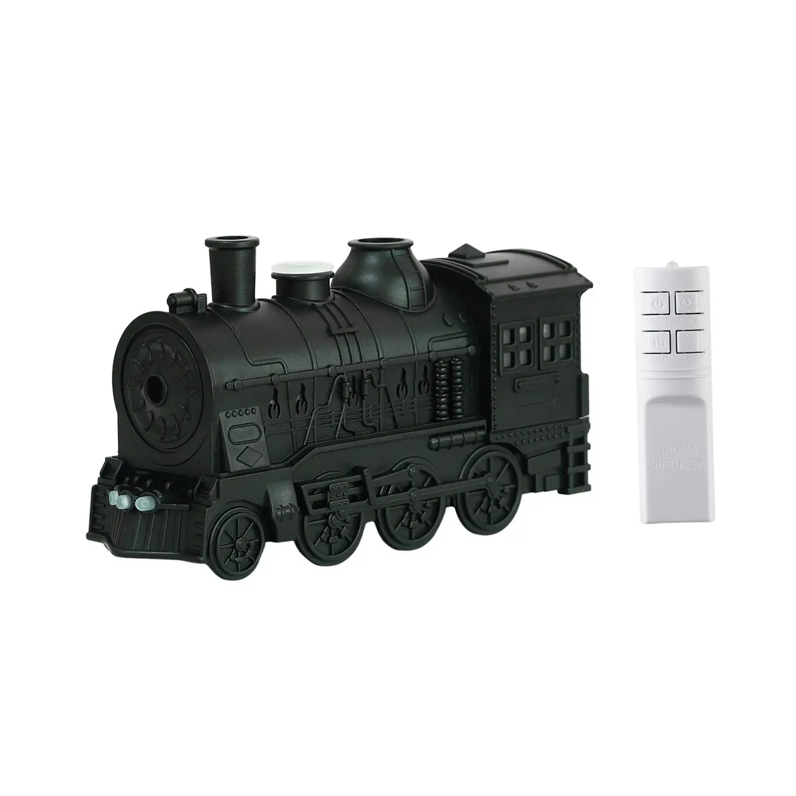 Diffuseur d'huiles essentielles pour salon, humidificateur, capacité de 300ml, train rétro