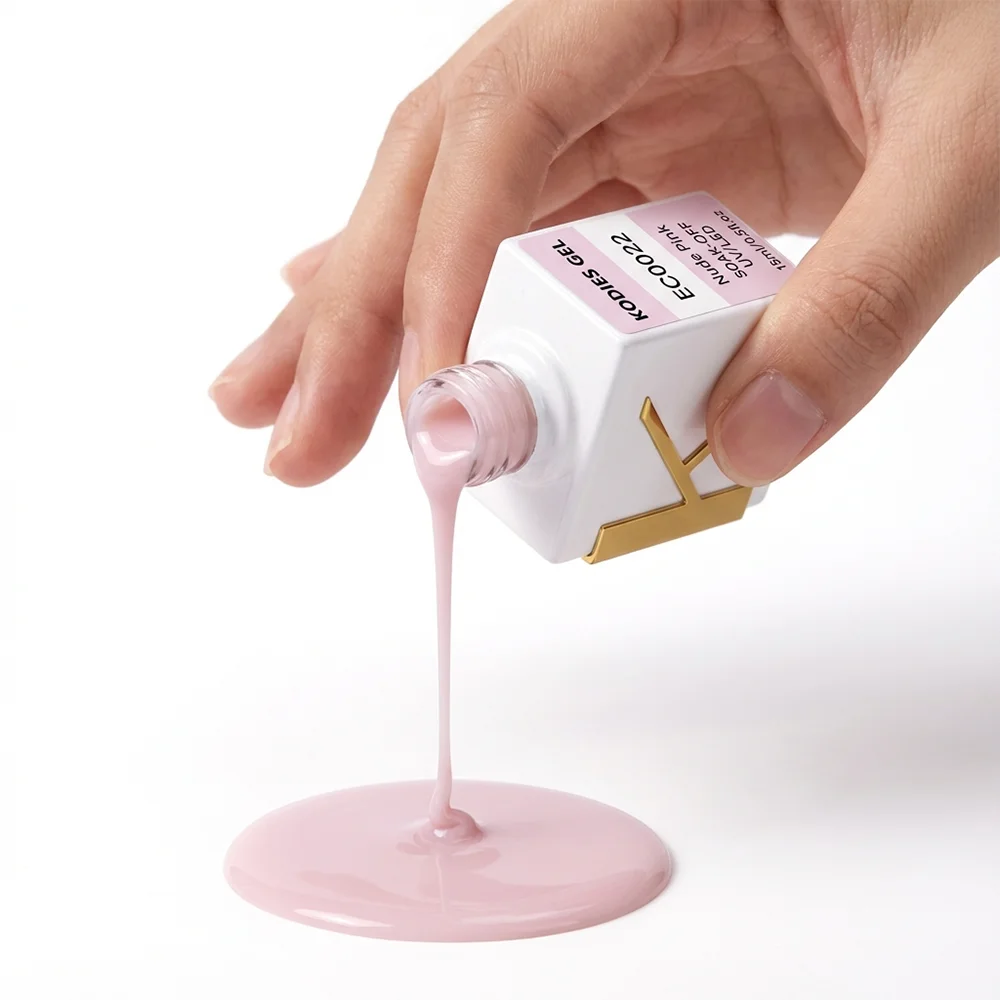 KODIES GEL Biab Builder Nail Gel in a Bottle Vernis Semi Permanent UV Gel Nail Polish Extension Manicure Soft Gel Construction