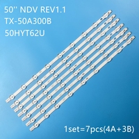 LED Backlight Strip for VESTEL 50'' NDV REV1.1 TX-50A300B TX-50A300A TX-50A300E HITACHI 50HYT62U VES500UNDC-2D-N01 VES500UNDA
