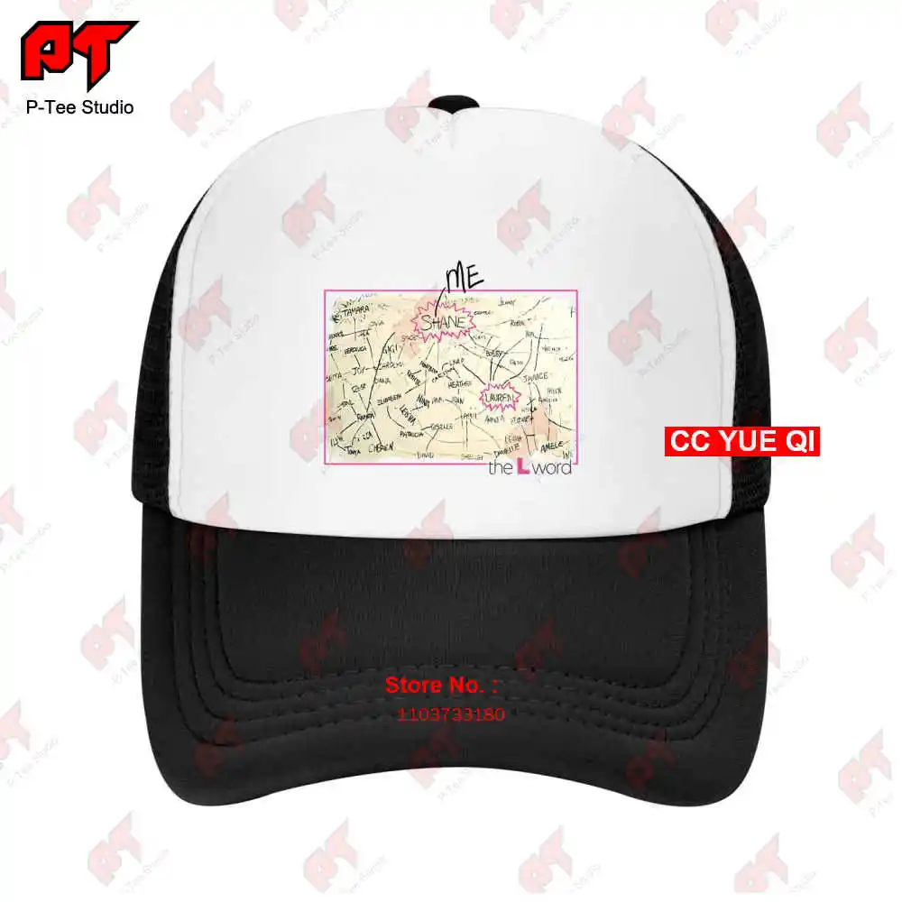 The L Word Chart Logo Shane Lauren Baseball Caps Truck Cap ESX0