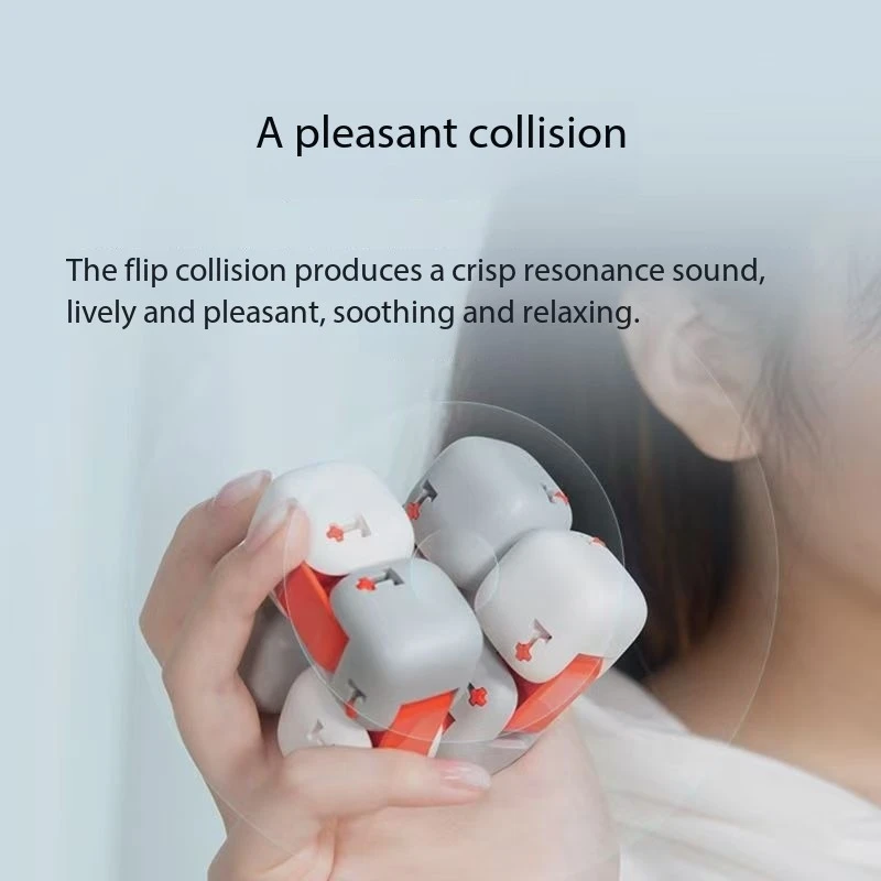 Xiaomi Mitu Bunte Fidget Cube Spinner SevenSurprise Fingertip Baustein Ziegel ToyPuzzle Zusammenbau Neue Dekompression