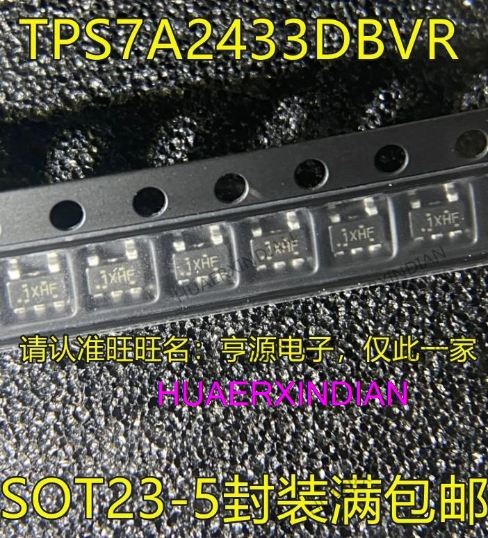 

10PCS New Original TPS7A2433 TPS7A2433DBVR 1XHF SOT23-5