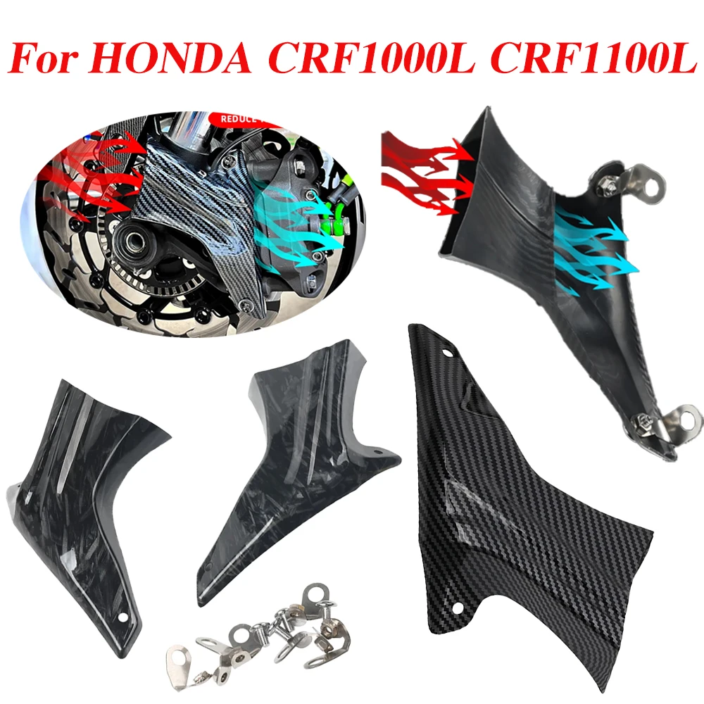 

Motorcycle Accessories Front Brake Caliper Air Cooling Ducts For HONDA CRF1000L CRF1100L CRF1000 CRF1100 Africa Twin CRF 1000 L
