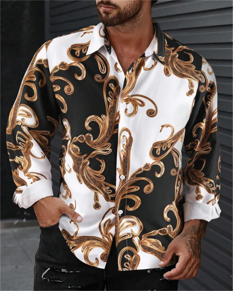 

Men's casual shirts are fashionable, elegant, comfortable, slim and loose 2024 men's tops lightweight sports outdoor shirts