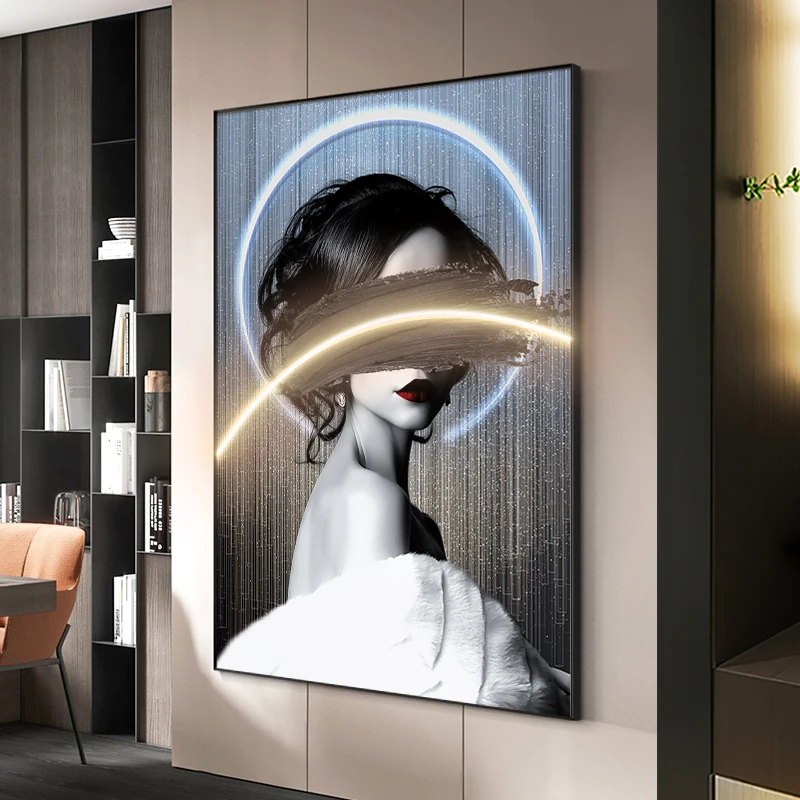 

Modern Luxury Wall Lamp Fixture - LED Art Decor Light for Living Room, Dining Room & Bedroom | Hanging Painting Home Decor Lamp