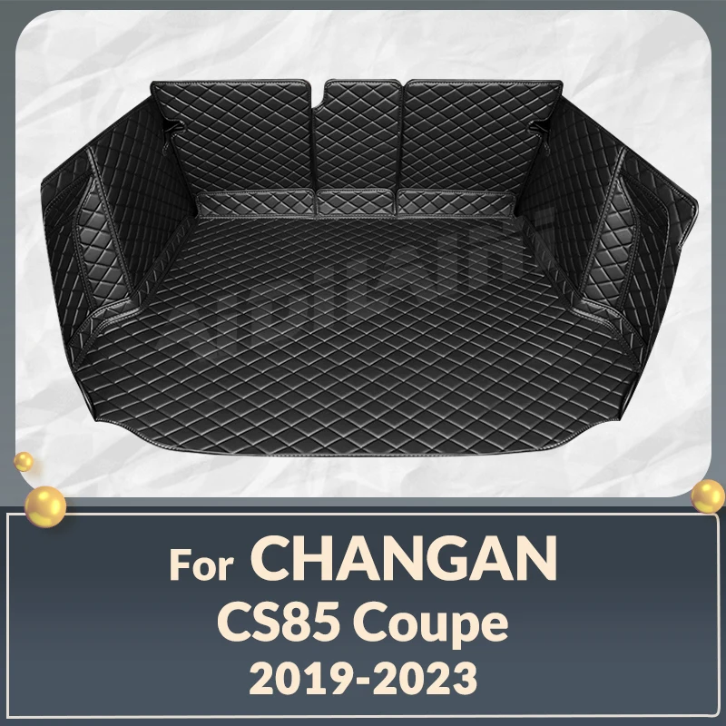 

Auto Full Coverage Trunk Mat For Changan CS85 COUPE 2019-2023 22 21 20 Car Boot Cover Pad Cargo Interior Protector Accessories