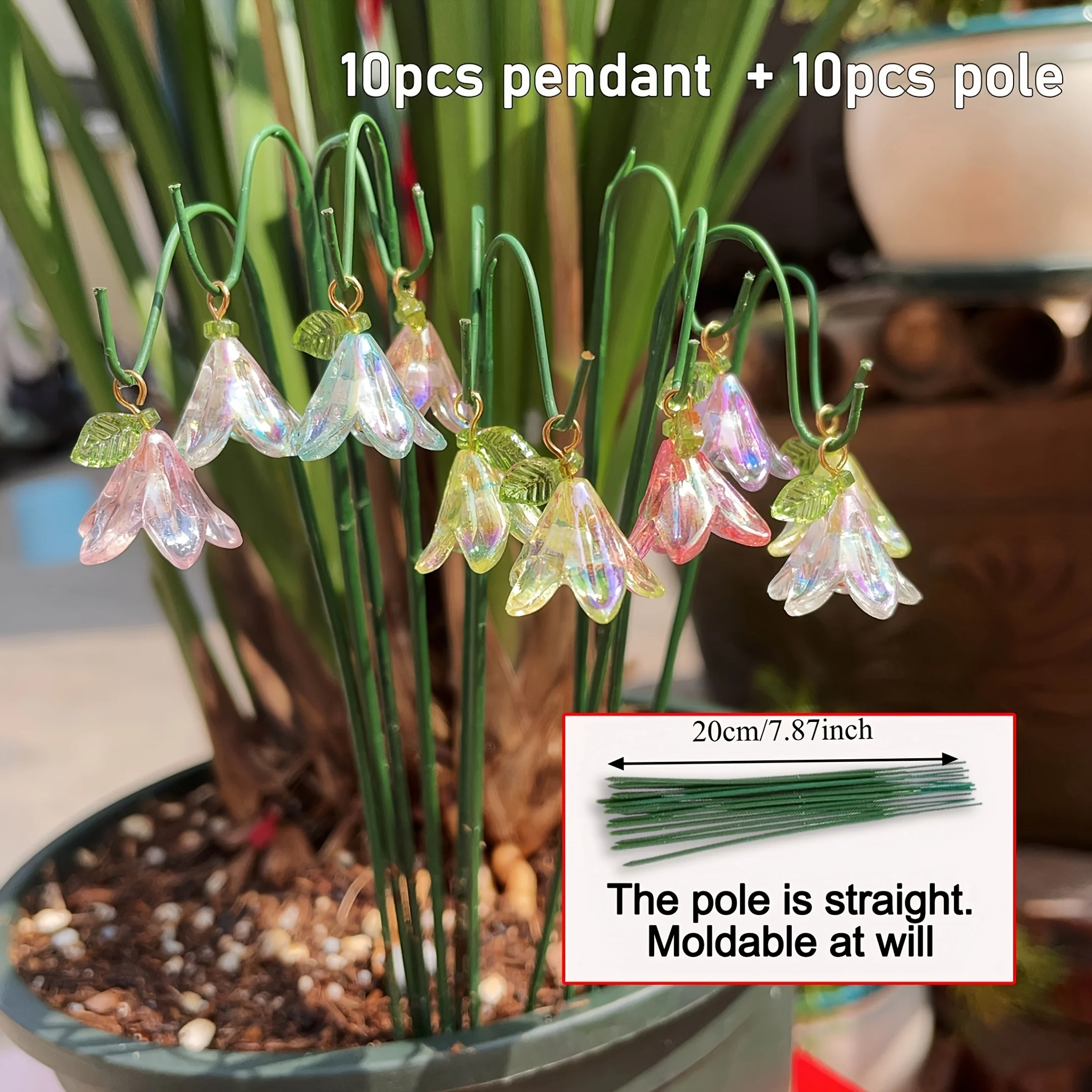 Garden Decor Stakes, Artificia - огляд і ціна Bonsai Garden Pot