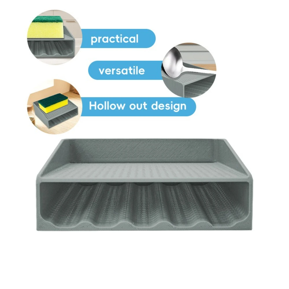 

Фильтрация воды, кухонная полка для губок и подставка для слива мыла в ванной комнате, сохраняет область сухости, предотвращает рост плесени, пластиковая стойка для фильтра для воды