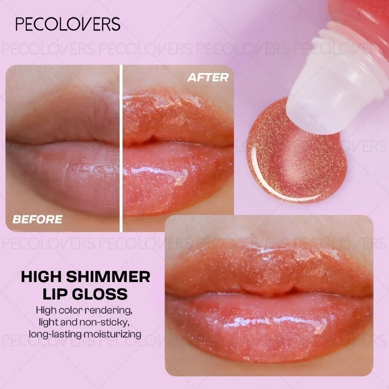 Brillant à lèvres tuyau 1 pièce, baume à lèvres, hydratant naturellement les lèvres, durable et ne sèche pas, cosmétiques de soins pour les lèvres