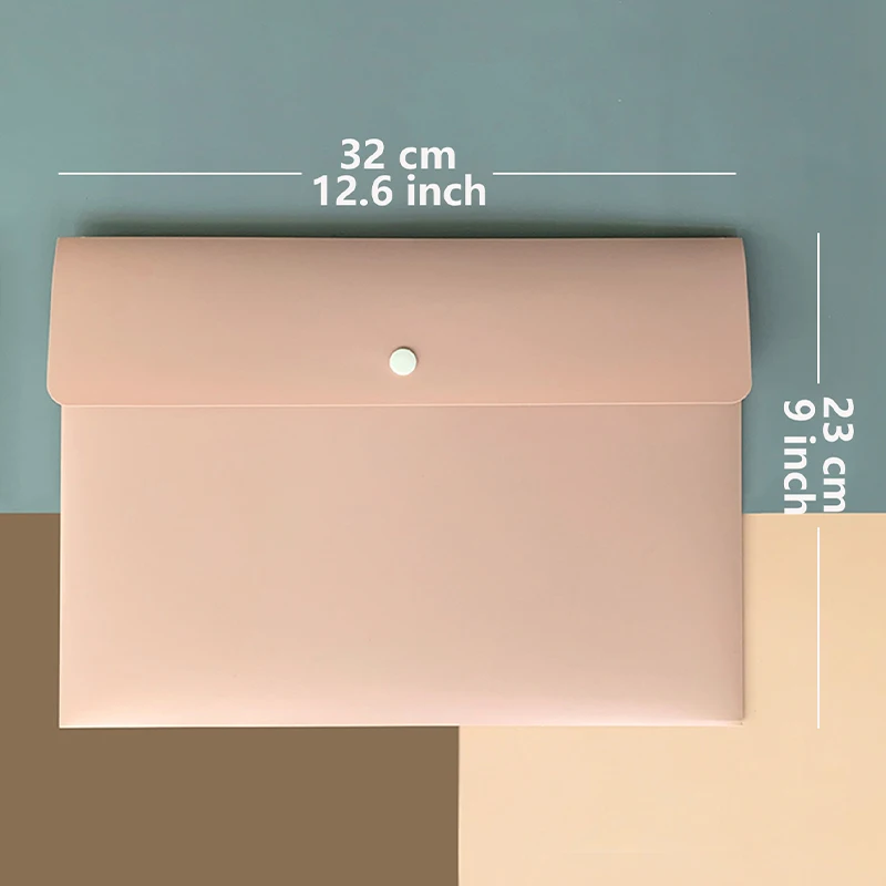 1 قطعة منظم مجلد الملفات مع مشبك أزرق أخضر وردي 32x23 سنتيمتر لمعلم طالب مكتب المدرسة