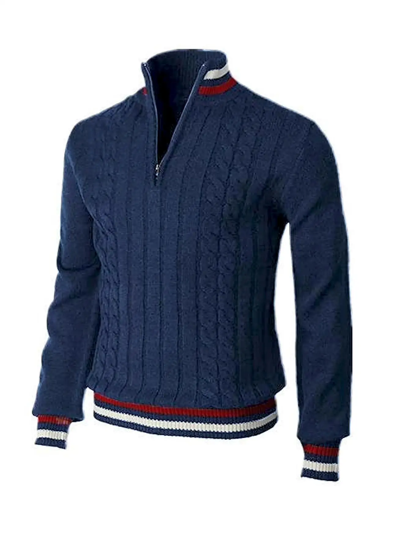 Thumbnail 3 - #26 Best Mens Striped Knit Sweaters to Buy In 2026