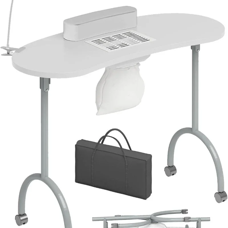 

Internet Celebrity, Light Luxury, Simple, Foldable Nail Salon Table, Portable Nail Salon Table, Stall Nail Salon Table