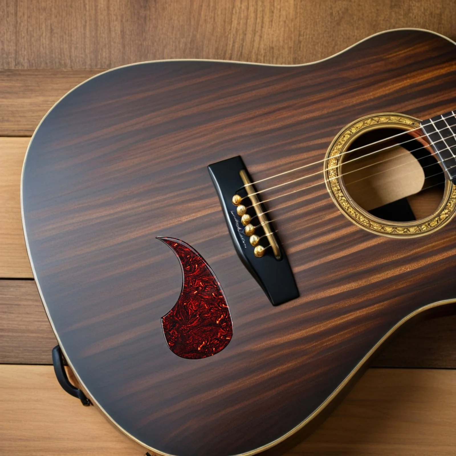 

Self-Adhesive Acoustic Guitar Pickguard PVC Protection Scratch Plate Guitar Anti-Scratch Replacement Guard Fitting