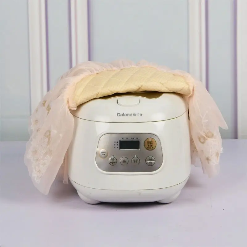 Floral Lace Dust-proof Covers Oil-proof Kitchen All-purpose Rice Cooker Water Dispenser Antifouling Protector Pastoral Cover New