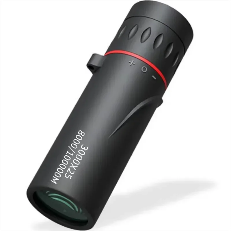 2026 Professional HD Zoom Monocular 3000x25 for Adults Mini Portable Telescop...