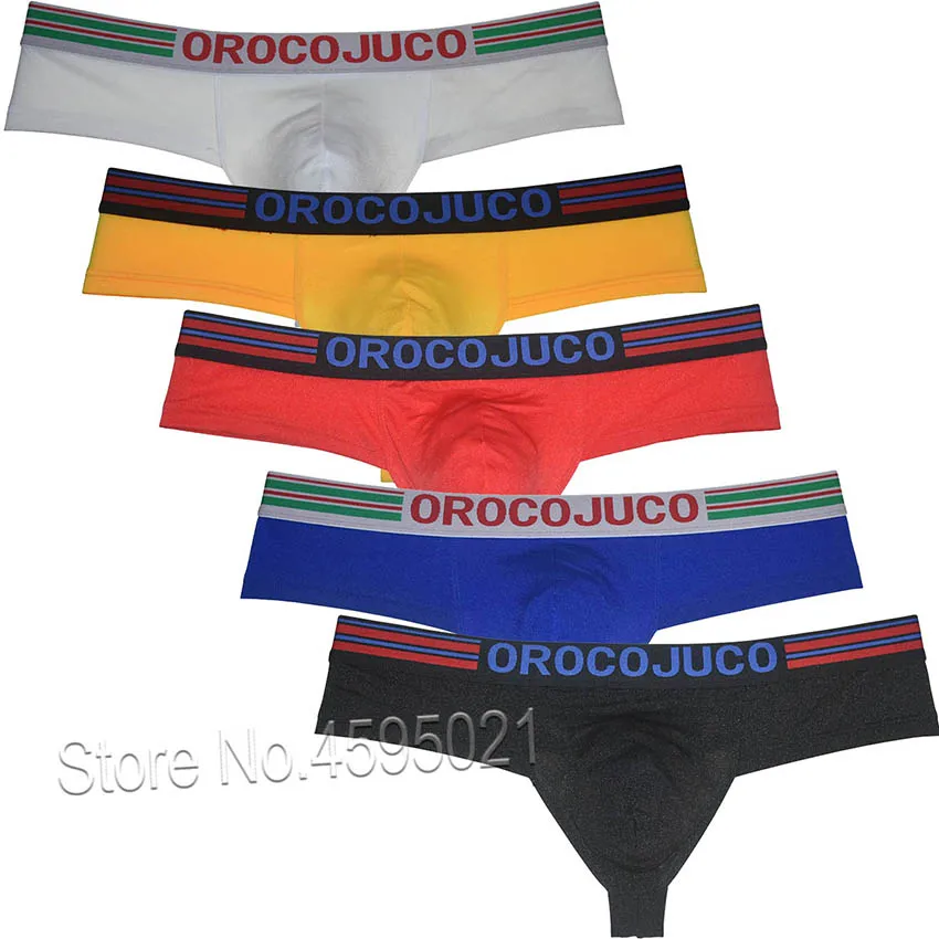 Sexy Hot Men Ultra Cheeky Boxers Shorts Thong Underwear 1/3 Rear Coverage Brazilain Bikini Pants Male Trunk Underpant