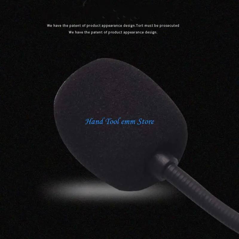 

H37F Replacement Mic for HyperX Cloud2 II/for HyperX Cloud Gaming Headset 3.5mm Detachable Microphone