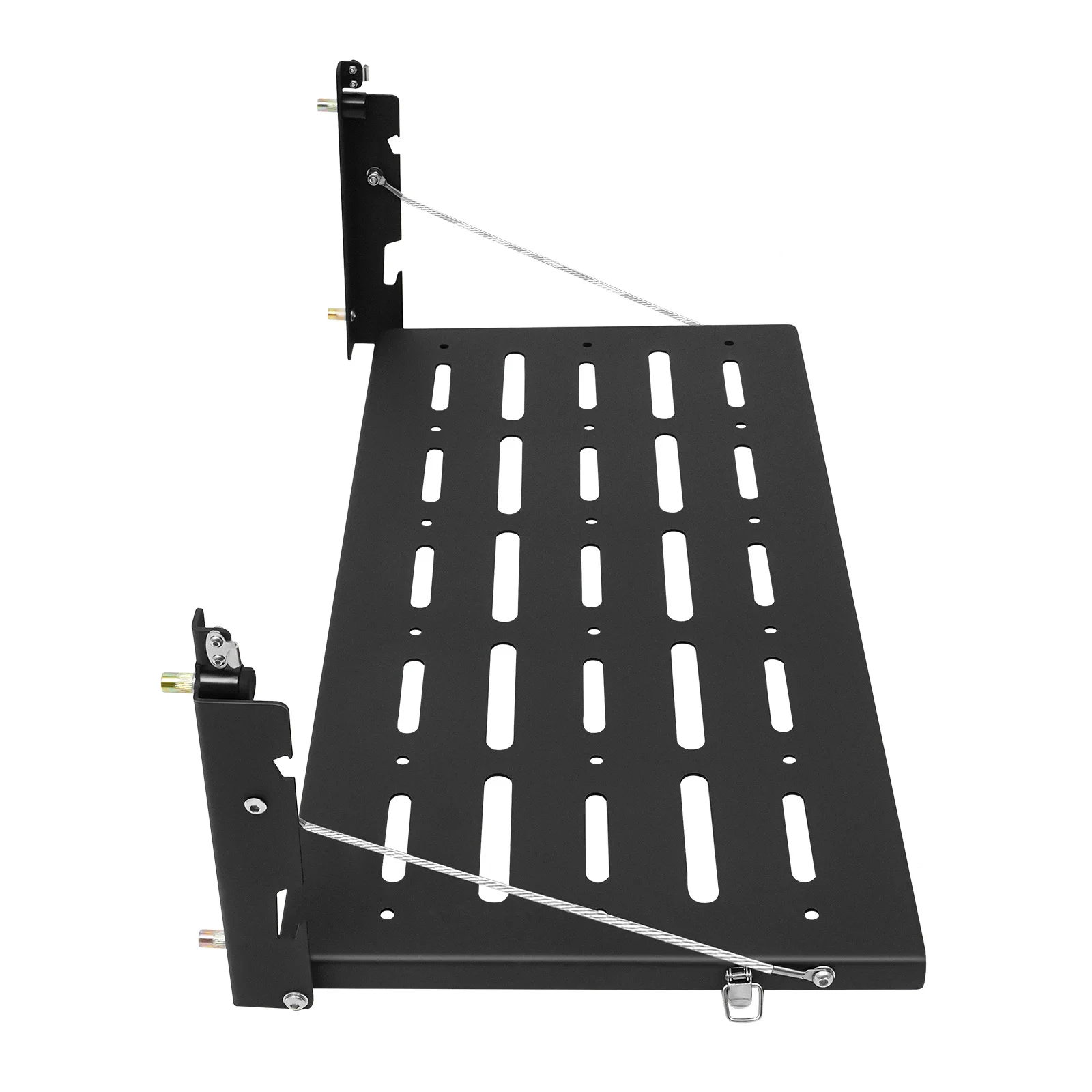 Tavolo Pieghevole per Portellone Posteriore, Capacità 75 LBS, Scrivania in Acciaio per Portellone Posteriore, per Jeep Wrangler JK 2/4 Porte 2007-2017, Scrivania da Viaggio per Picnic all'Aperto