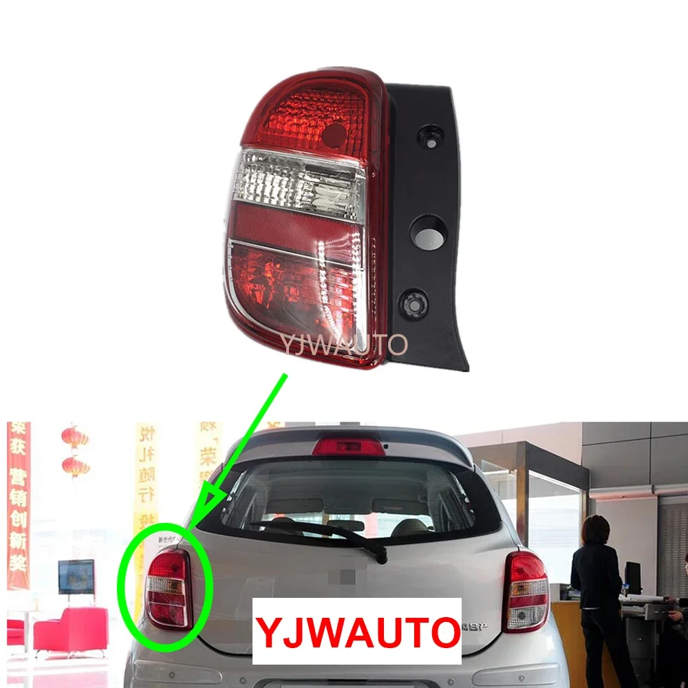 

For Nissan March Micra 2010 2011 2012 2013 2014 2015 Tail Light Car Taillight Assembly Auto Rear Back Lamp Brake Light Fog Lamp