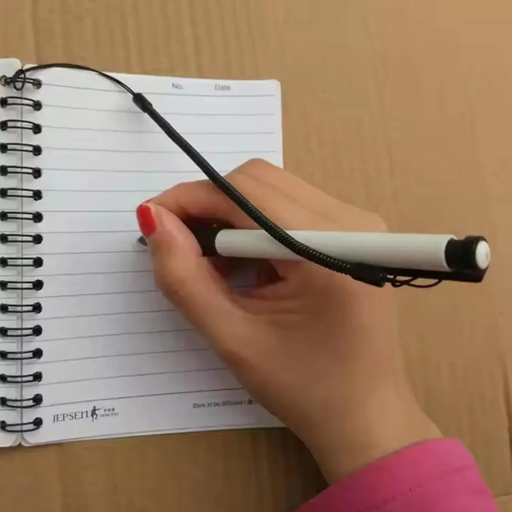 10pcs Elastic Pen Cord Straps Silicone Hanging Rope Telescopic Spring Coil For Drawing Pens Writing Brush Tying Rope G4i9