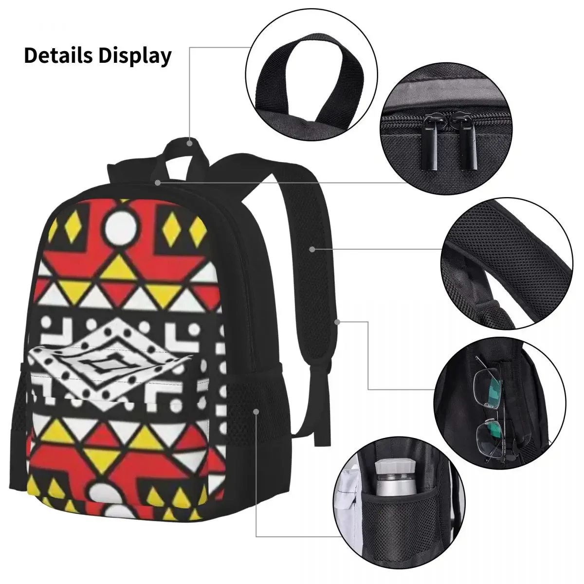 Kizomba-mochila Samakaka Ankara para niños y niñas, mochila escolar para niños, bolsa de almuerzo, bolsa para bolígrafos, juego de tres piezas