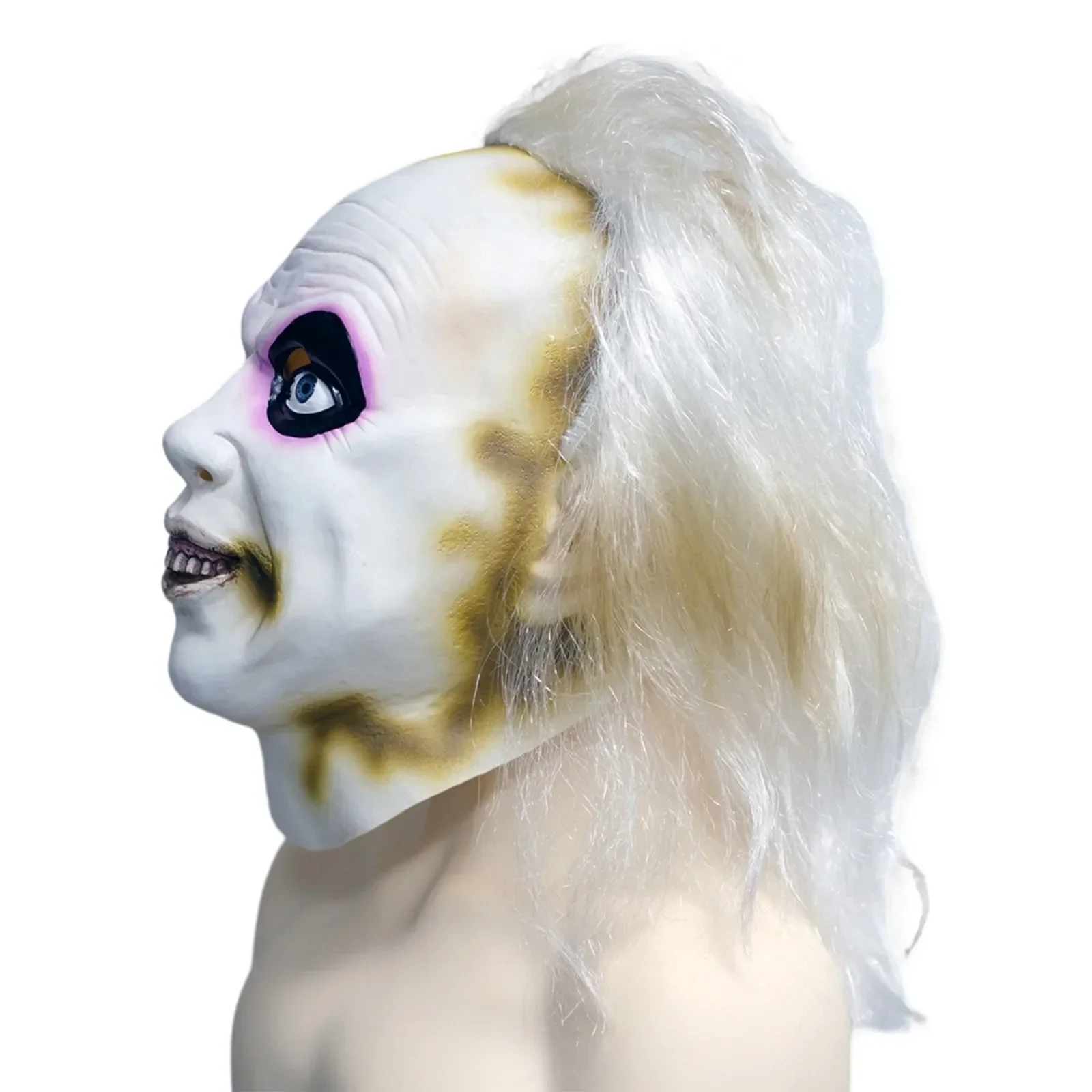 Movie Cosplay Headgear, Halloween Horror Cosplay Wig Mask Wig Mask