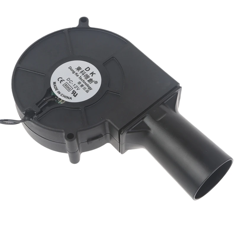 BBQ Fan PWM Blower 97x95x33mm 12V 2.94A Large 110V 220V Powered Fan Variable Speed Control for Charcoal=