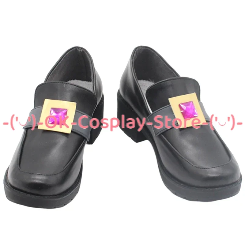 Game Ensemble Stars Fine Fushimi Yuzuru Cosplay Shoes PU Leather Shoes Halloween Carnival Boots Cosplay Props Custom Made