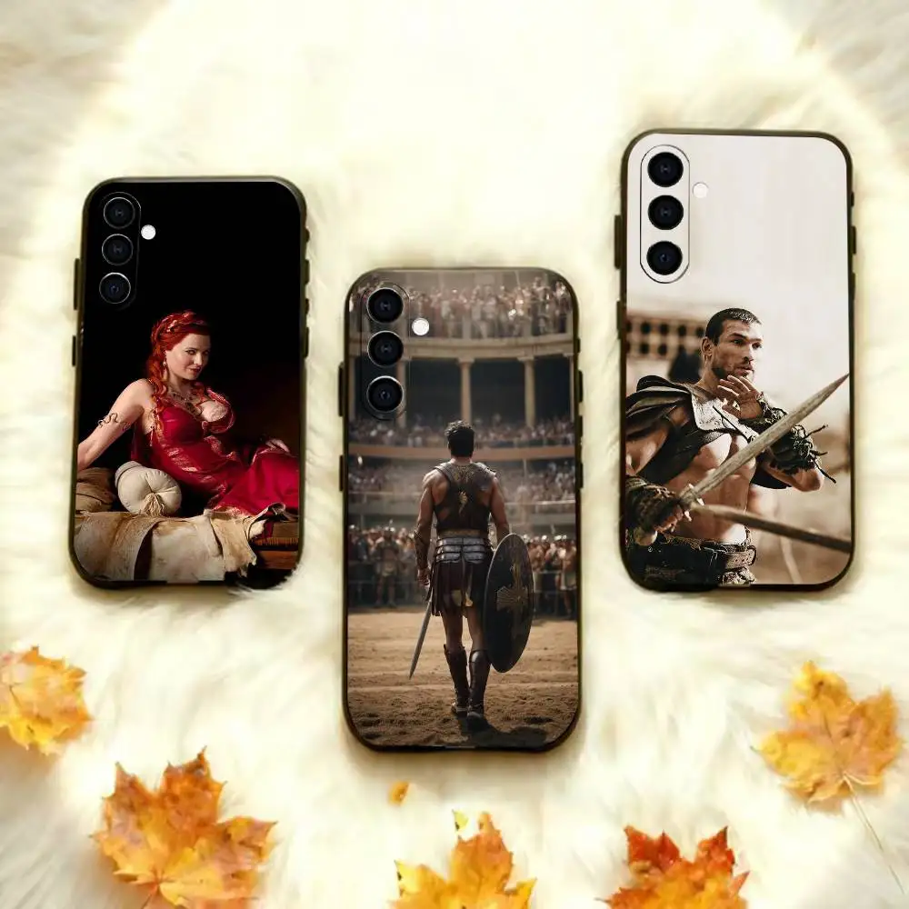 Vintage movie S-Spartacuses  Phone Case For Samsung Galaxy A20,A21s,A22,A31,A32,A52,A53,A72,73,A80 Black TPU Soft Case