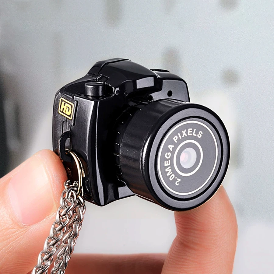 Mini Camera Keychain Can Take Photos Camera Key Chain Bag Charms Keyring Doll Lanyard Trinkets Party Gifts Children Bag Key Ring