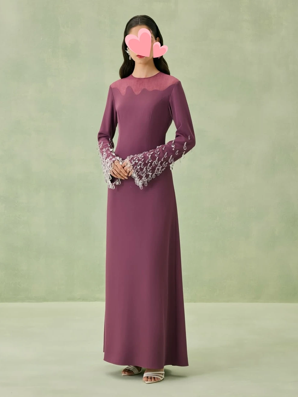 

Oisslec Prom Dress Elegant Vintage Sweet Purple Crystal Stylish New Customized Formal Occasion Prom Dress Evening Party Gowns