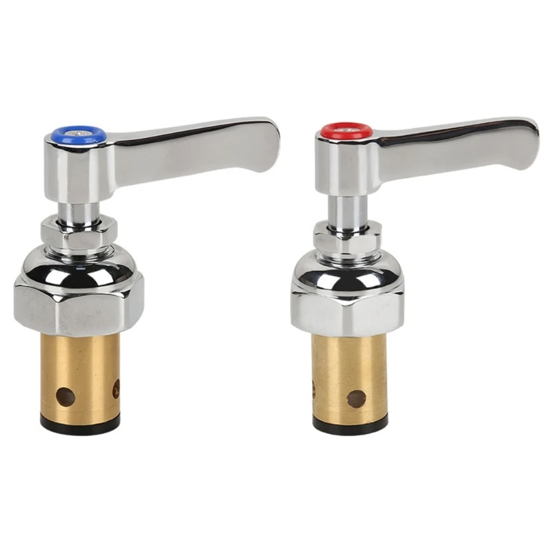 2024 installs Cold Water Valves with Indicates Cold Faucet Stem Replacement Simple Installs for Kitchen Bathroom