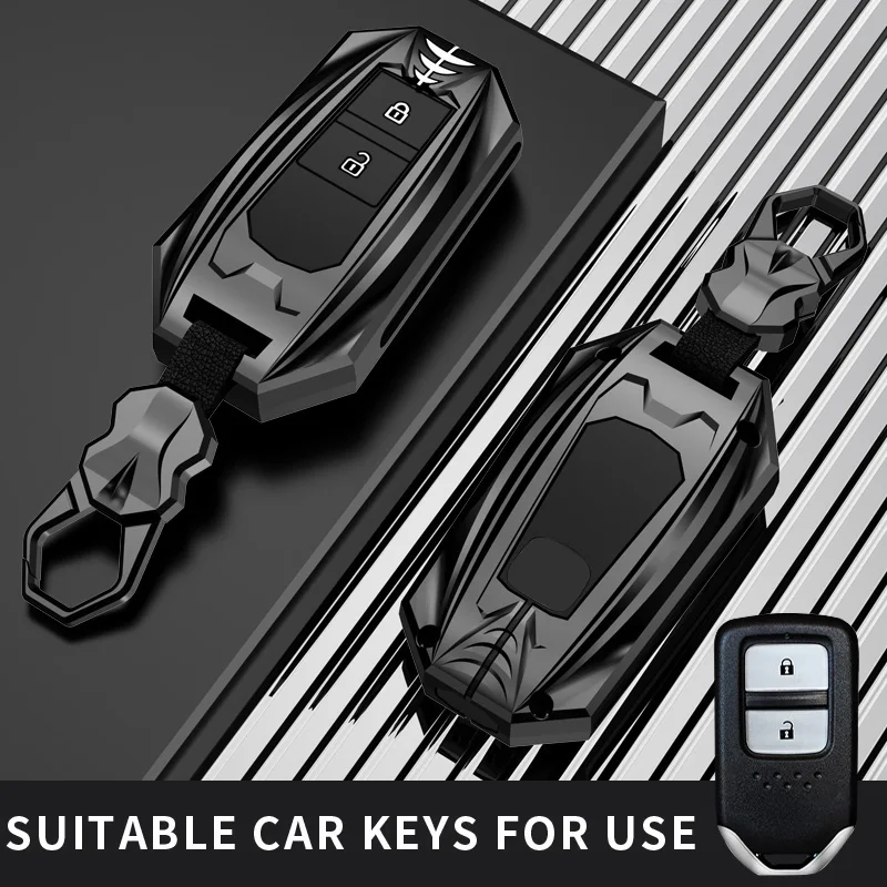 Fit for Honda key bag car cover buckle ring case Vezel City Civic Jazz BRV BR-V HRV Accord EX EXL Crv Pilot Ridgeline ODYSSEY