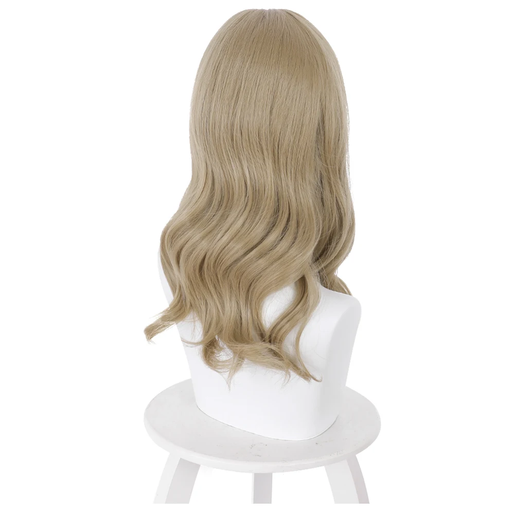 Bela-Cosplay castanho perucas de cabelo para meninas, Biohazard Game, residente, 8 Village, acessórios de fantasia, Halloween, Fantasia adereços, feminino