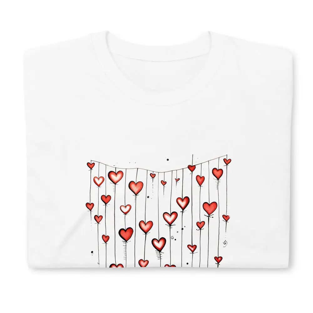 Hearts on a String: Love Airs Out T-Shirt