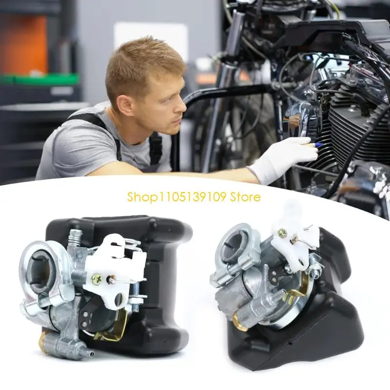 12mm Motorcycle Carburetor Upgrades with Air Filtration Unit Optimizing Delivery & Engine Output for Vehicle pgt 103