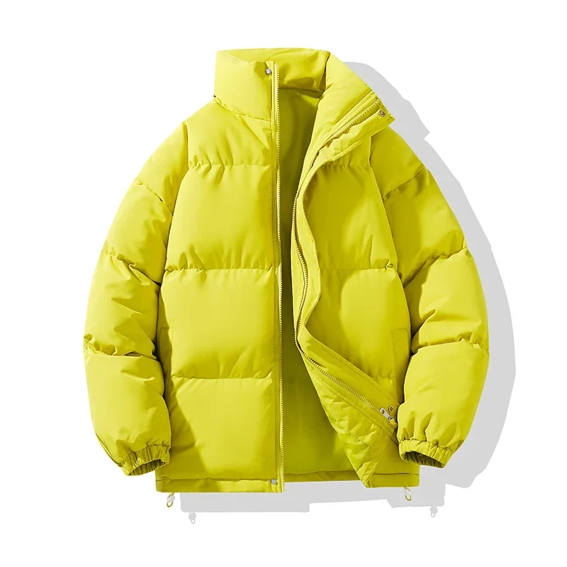 Autumn Winter Warm Padded Parka Jacket Men Women Casual Parkas Outerwear Mens Coats Clothing 12 Colors Puffer Jacket Men Women