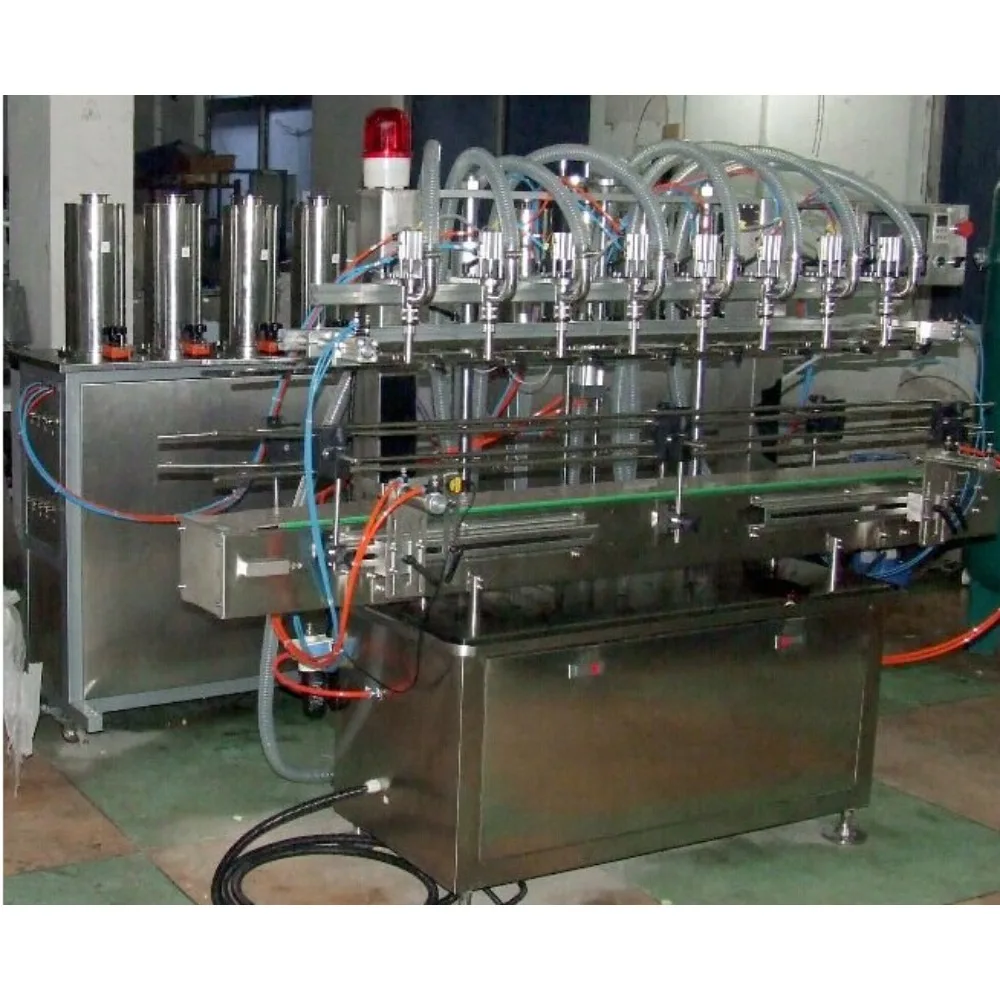 SM-1000-4 Fully Automatic Liquid Detergent Filling Line | Soap, Shampoo, Shower Gel Filler, Capper, Labeler Monoblock