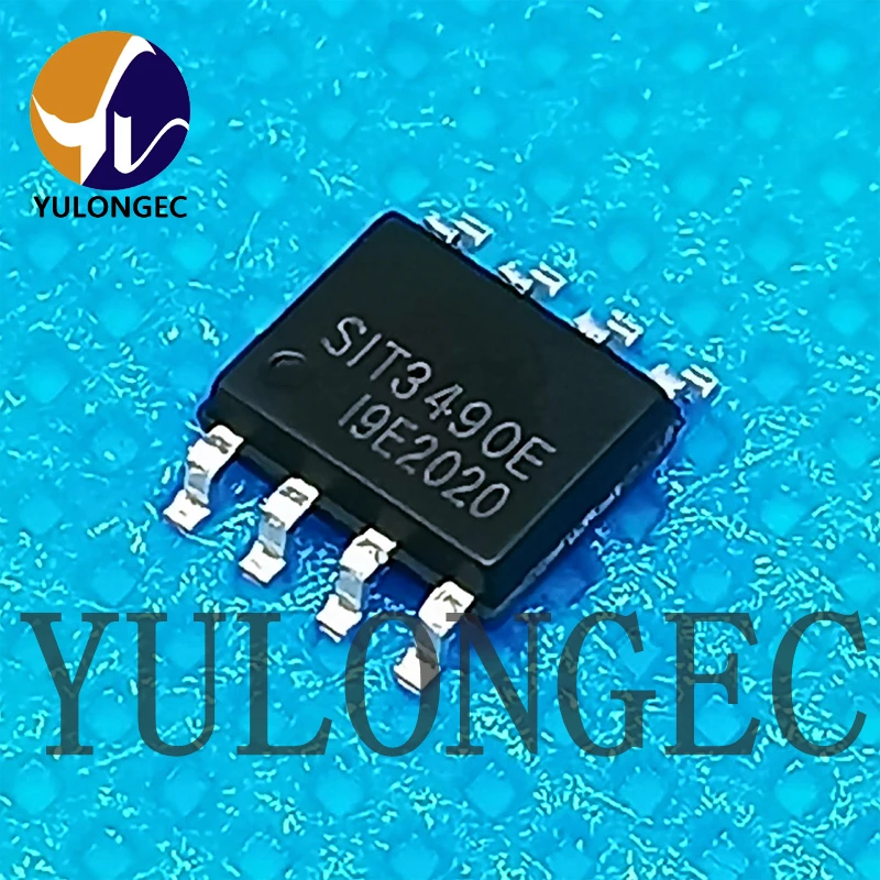 New 10PCS SIT3490EESA 3.0V-5.5V Full Duplex RS485/RS422 Transceivers Chip SOP-8 Original