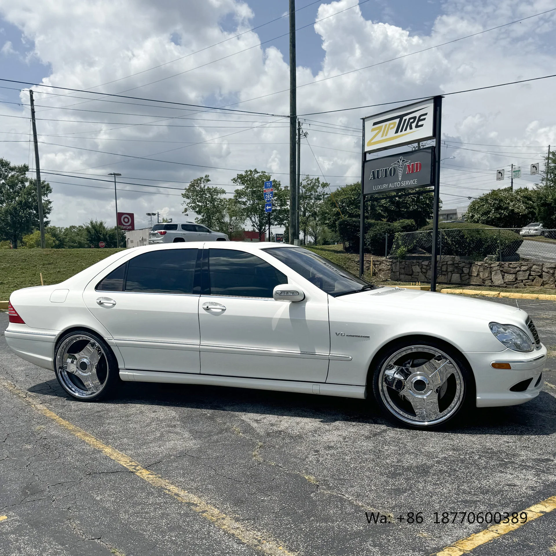 

Classic 3-Spoke Style 22x12 Forged Wheels | 18-24Inch | 5x112 5x114.3 5x120 5x130 | for 911, Model S RC