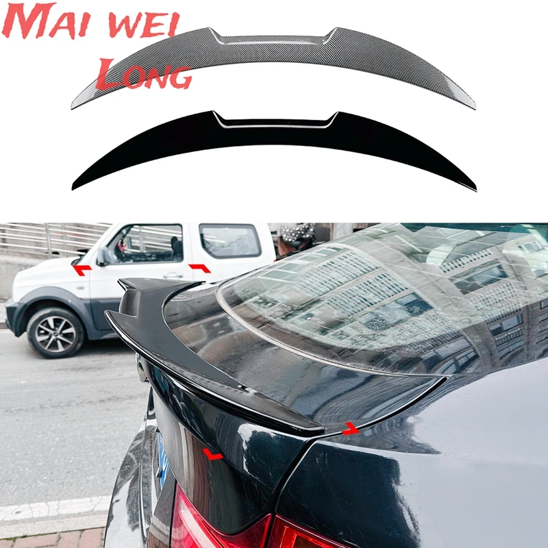 Car Styling ABS X6 E71 Rear Roof Spoiler Trunk Wing for BMW X6 E71 M-Performance Style