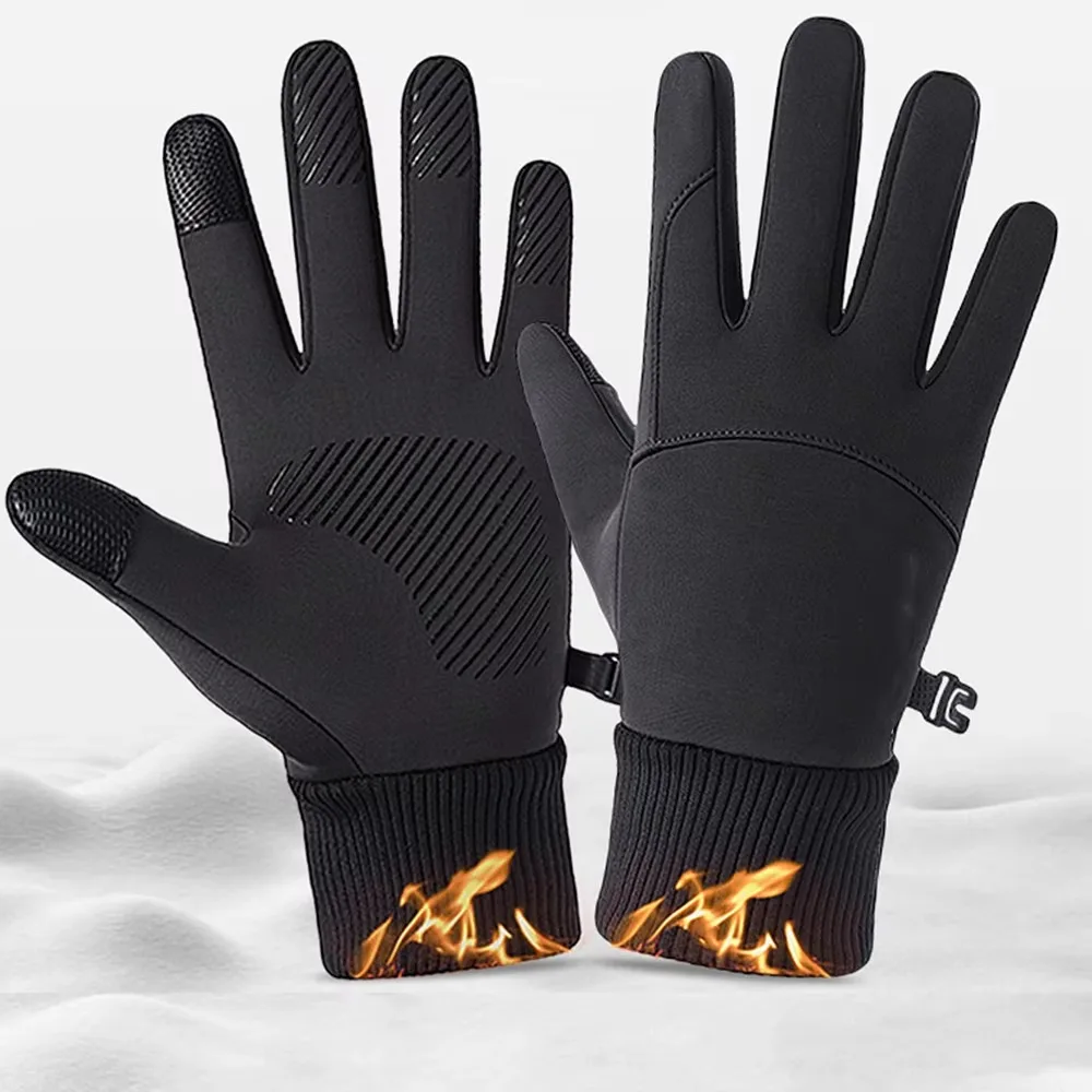 

Outdoor Sports Gloves Thermal Grip Waterproof Outfield Cycling Player Field Bicycle Sports Sports Outdoor Bike moto guantes