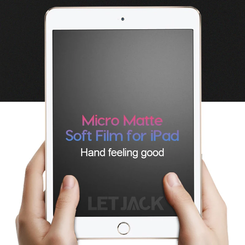 2Pcs Pet Matte Protective Soft Film For iPad Mini 6 5 4 3 Air 4 3 2 Screen Protector iPad 9 8 7 Pro 11 10.2  2021 10.5 Not Glass