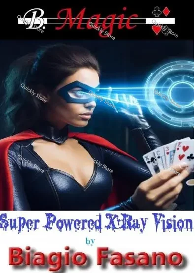 2025 Super Powered X-Ray Vision by Biagio Fasano (B. Magic)  -Magic tricks(Instant Download)