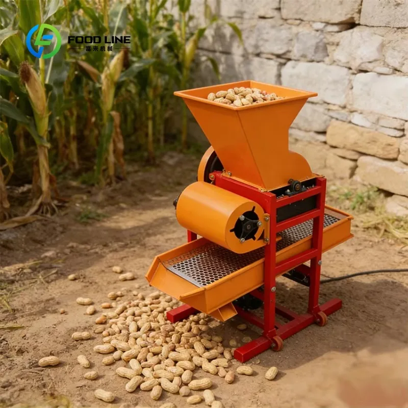 Automatic Professional Multifunctional High Quality Rapeseed Dry Fruit Peanut Sheller
