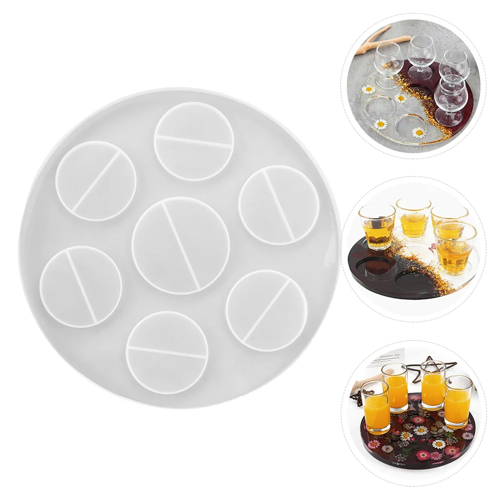 

Rack Silicone Mold Epoxy Cup Stand Racks DIY Tray Casting Crystal Glass Making